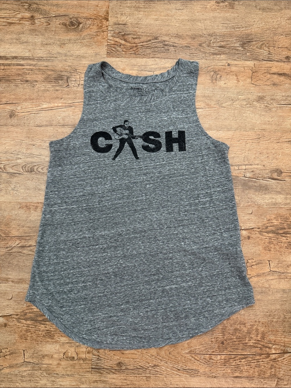 Vintage Johnny Cash Graphic Tank Top - Women's